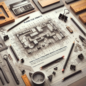 Planos para licencias: qué se suele exigir en la documentación gráfica