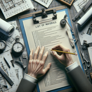 Listas de materiales: cómo se elaboran y para qué sirven